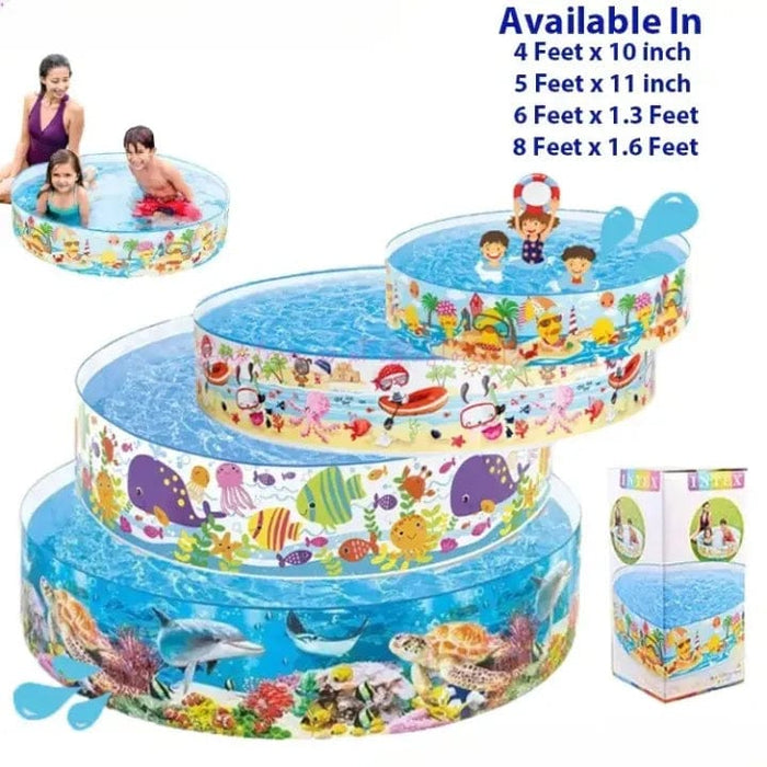 Air less pool for kids